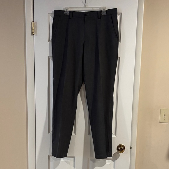 Greg Norman Collection Charcoal Dress Pants size 34x32 - Picture 1 of 9